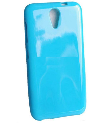 Силиконови гърбове Силиконови гърбове за HTC Силиконов гръб ТПУ гланц JELLY  CASE за HTC DESIRE 620G светло син